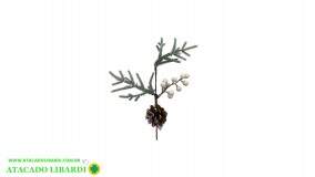 PICK BERRY NATALINO C/PINHA 30CM BG240009