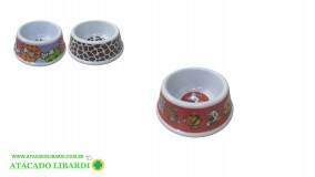 COMEDOURO P/CACHORRO 14,5X12CM MELAMINA RT182118