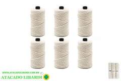 BARBANTE CRU 4/6 100% ALGODAO 6UNI 90406