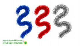 FESTAO 2MX5CM METALIZADO COLOR NT0195