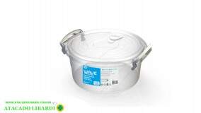 POTE 1,2L REDONDO C/TRAVA FLIPLOCK 3753