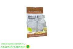 SALEIRO 2PCS VIDRO 1719A