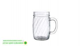 CANECA CHOPP VIDRO 14CM 490ML 105109