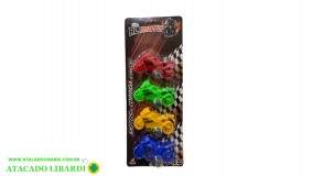 BLISTER MOTO FRICCAO 4PCS  BNO047