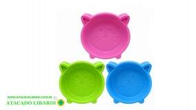 COMEDOURO P/PET PLAST 14CM COLOR  HK78113