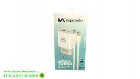 CARREGADOR CELULAR USB TIPO IP BIVOLT MAXCAR164