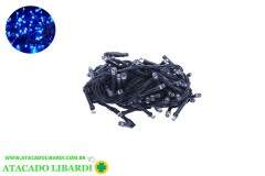 PISCA 100 LED 9M AZUL 220V 8F FIO VERDE NTL7100A220V