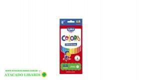 LAPIS COR 12 CORES SEXTAVADO 102373