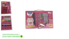 MALETA COLORIR 86 PCS CARROS/URSINHO 102402