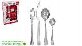 FAQUEIRO 24PCS TALHERES INOX IXB06144