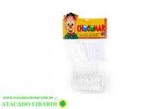 COLHER DESCARTAVEL SOBREMESA CRISTAL 20UNI 4404 