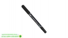 MARCADOR CD/RETROPROJETOR 2 PONTAS 0.5MM PRETO 101568