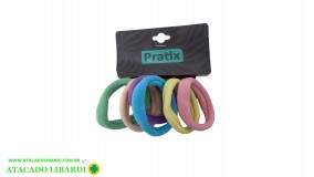 ELASTICO P/CABELO 6UNI CANDY COLOR W093