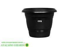 VASO 34,8X34,8X29,3CM 13,5L N35 RED PRETO 9201
