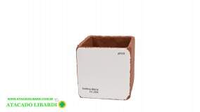 CACHEPO BRICK 15X15CM CIMENTO DPD09032