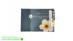 TAPETE POLIESTER FRASES 39X59CM COLOR LT24060