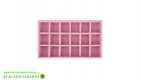 PORTA JOIA 21X12,5X2,5CM C/DIVISORIAS IM46230