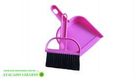 PA DE LIXO PLAST C/VASSOURA MAO UC20243