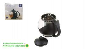 CHALEIRA VIDRO 750ML C/INFUSOR  LV1045