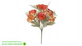 PEONIA ZINEA BUQUE X6 CHA 30CM 27894004