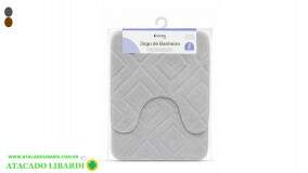 CONJUNTO MICROFIBRA BANHEIRO 2PCS DV80976
