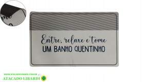 TAPETE BOX 38X58CM QUAD ANTIDERRAPANTE CZ23675