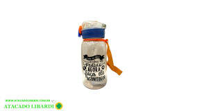 GARRAFA PLAST 400ML C/CANUDO XH9668