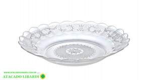PRATO FUNDO VIDRO 21,5CM LISO  WG21835