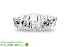 CINZEIRO 10X3CM VIDRO QUAD FFBZ192128