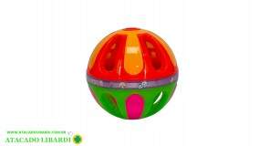 CHOCALHO 7CM PLAST COLOR BA13754