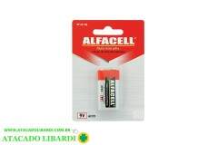 BATERIA ALFACELL UNI 9V 6F221B