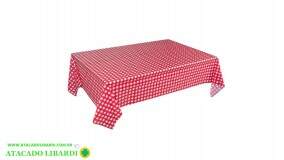 TOALHA MESA PVC FESTA 137X183CM RET HF47701