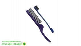 CONJ PENTE E ESCOVA CABELO BABY HAIR SOLAPA E4266