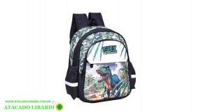 MOCHILA INF MASCULINA 34X27CM DINO MIN637813