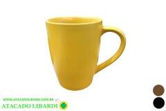 CANECA CERAM 320ML 10CM FOSCO COLOR P001C02