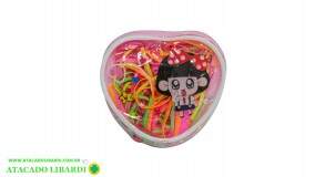 ELASTICO P/CABELO 110PCS COLOR BA80293