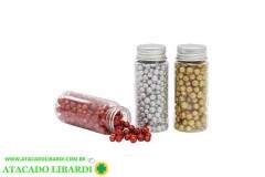 ENFEITE DECOR BOLINHAS/GLITTER 6GR SORTIDO NTD14103