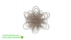 BICO PAPAGAIO 10CM C/GLITTER CHAMPANHE 98119002