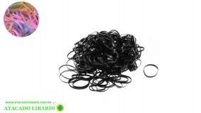 ELASTICO P/CABELO 100PCS COLOR CB4630