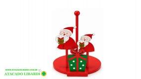 PORTA PAPEL TOALHA PAPAI NOEL Q25049