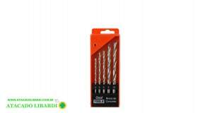 CONJ BROCAS 5PCS ALVENARIA 4/5/6/8/10 GT0178