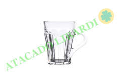 CANECA CAPPUCCINO VIDRO UNI 9,5CM 155ML 99206/SS8366