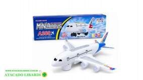 AVIAO C/LUZ E SOM A PILHA MD20607