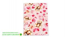 PAPEL 35X53CM PRES SACO BEAR LOVE C/50UNI 876