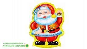 BALAO REDONDO MERRY CHRISTMAS 46X73CM C/1 UN NTF46004