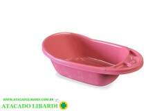 BANHEIRA 30L BEBE 74X47X18CM ROSA 25766