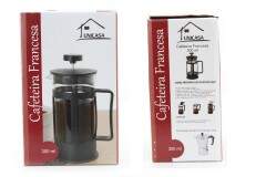 CAFETEIRA FRANCESA 300ML VIDRO SUPORTE 635676
