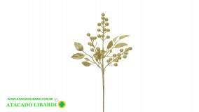 HASTE BOLINHAS 42CM C/GLITTER DOURADO 57222003