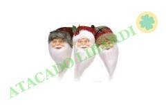 ENFEITE PELUCIA PENDENTE CARINHA NOEL GORRINHO MIX 20CM 20966