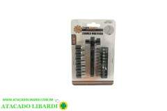 JOGO CHAVE CATRACA REV E SOQUETES 19PCS TRY6047